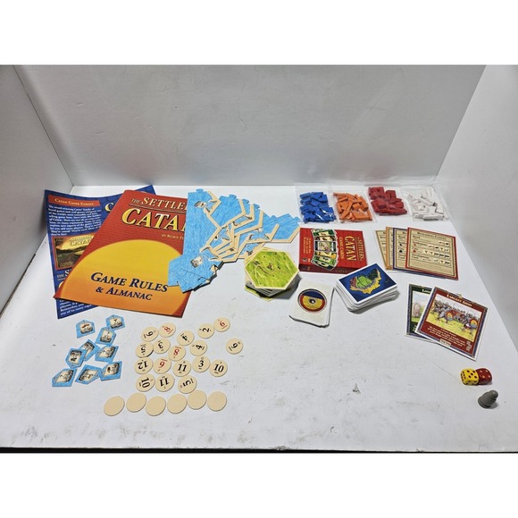 The Settlers of Catan Game Board - MFG3061 by Mayfair Games Complete. - Picture 3 of 3